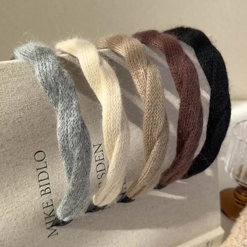 Knitted Twist Headband