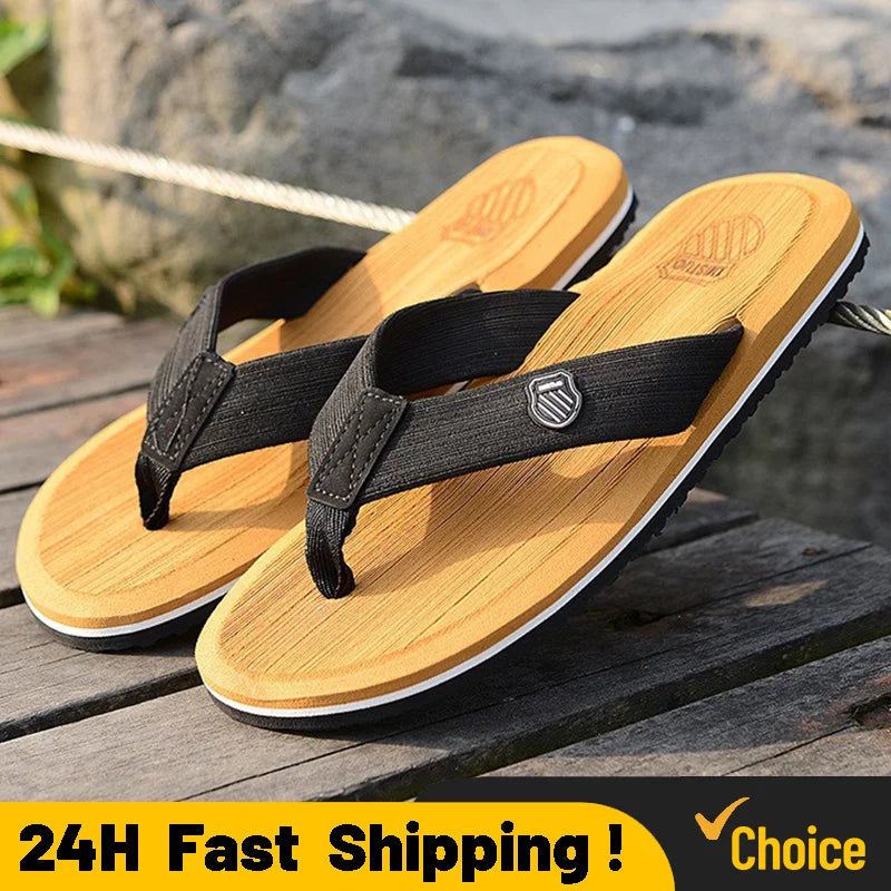 Men's Casual Non-Slip Beach Slides