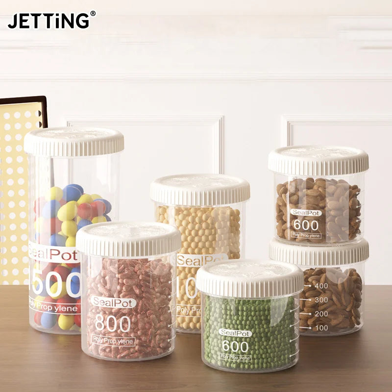 Airtight Swivel-Cap Grain Jar