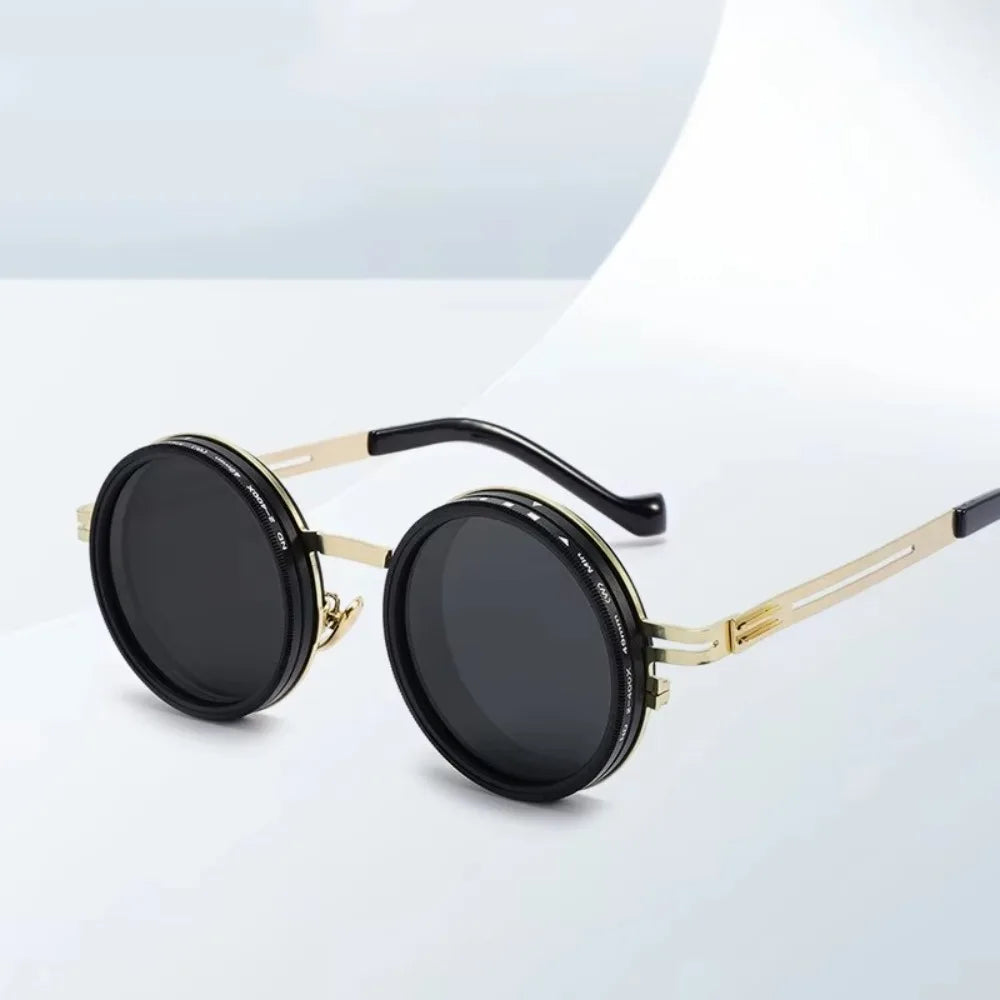 Adjustable Dimming ND Sunglasses with Case