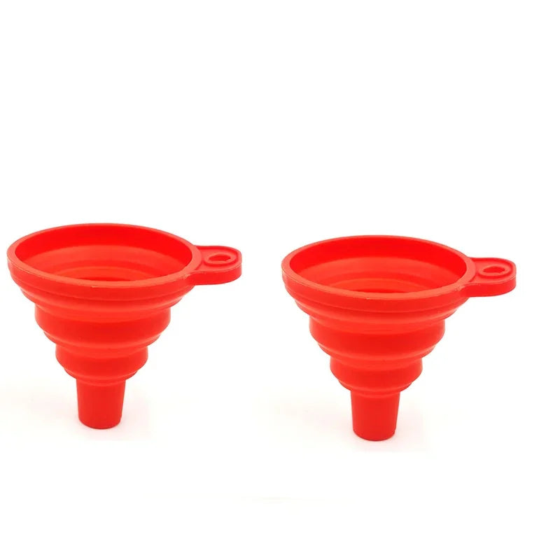 🛢️ Foldable Silicone Car Funnel