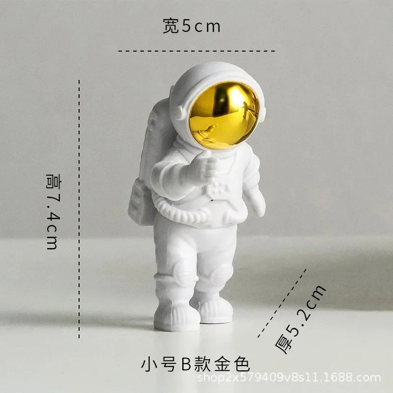 Resin Astronaut Desk Decor
