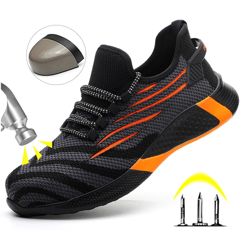 Men's Lightweight Safety Work Shoes