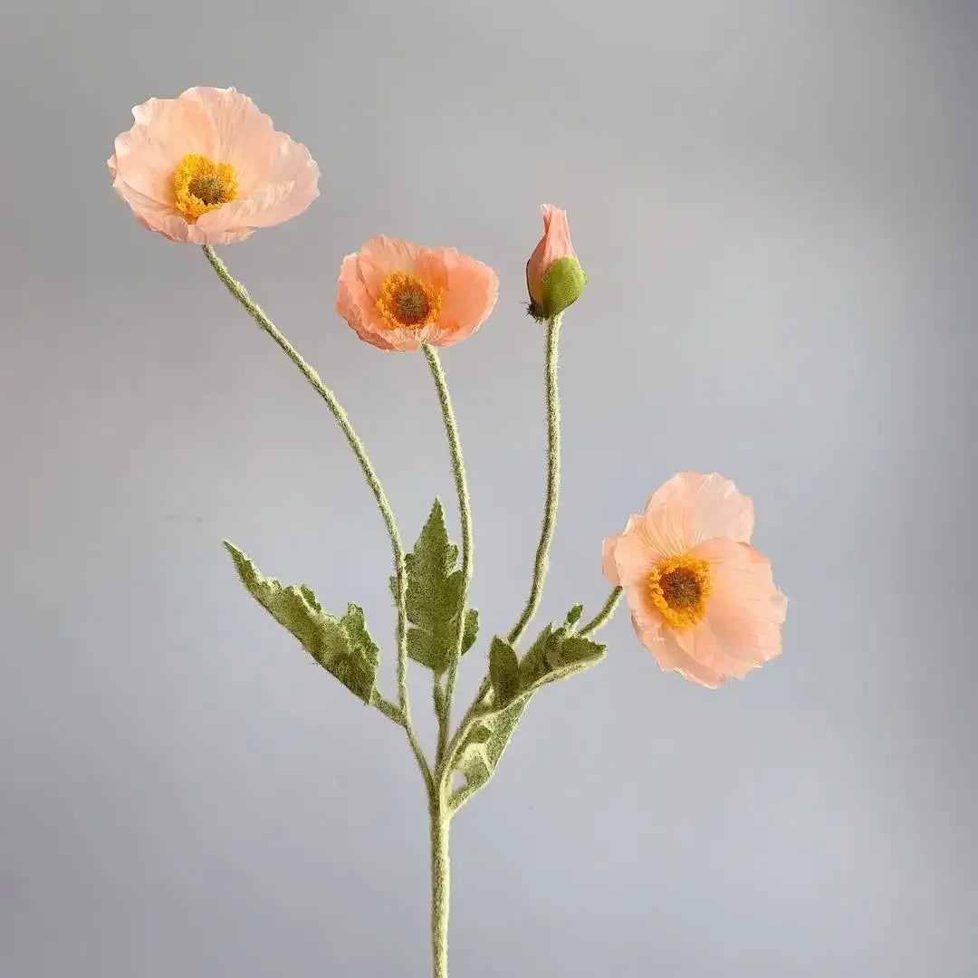 Artificial Poppy Flowers
