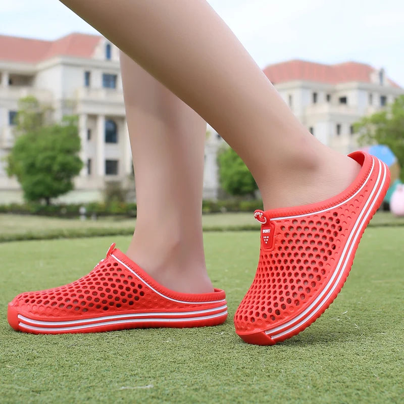 Unisex Hollow Beach Slippers