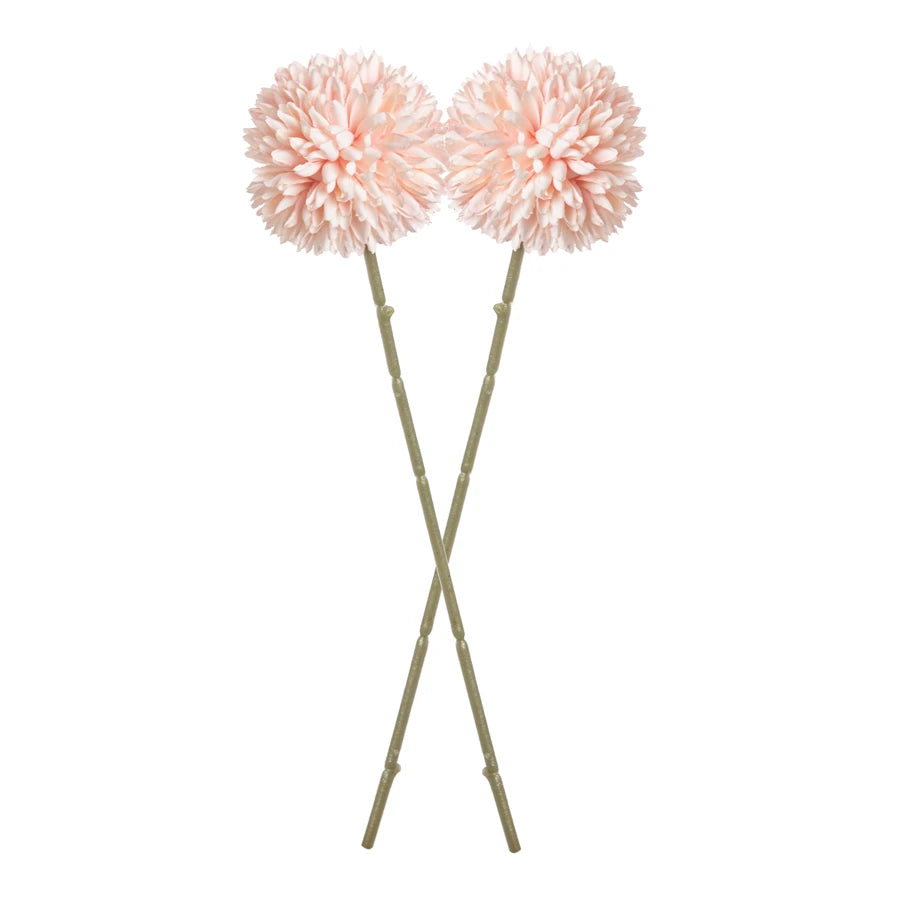 Silk Hydrangea Pompons