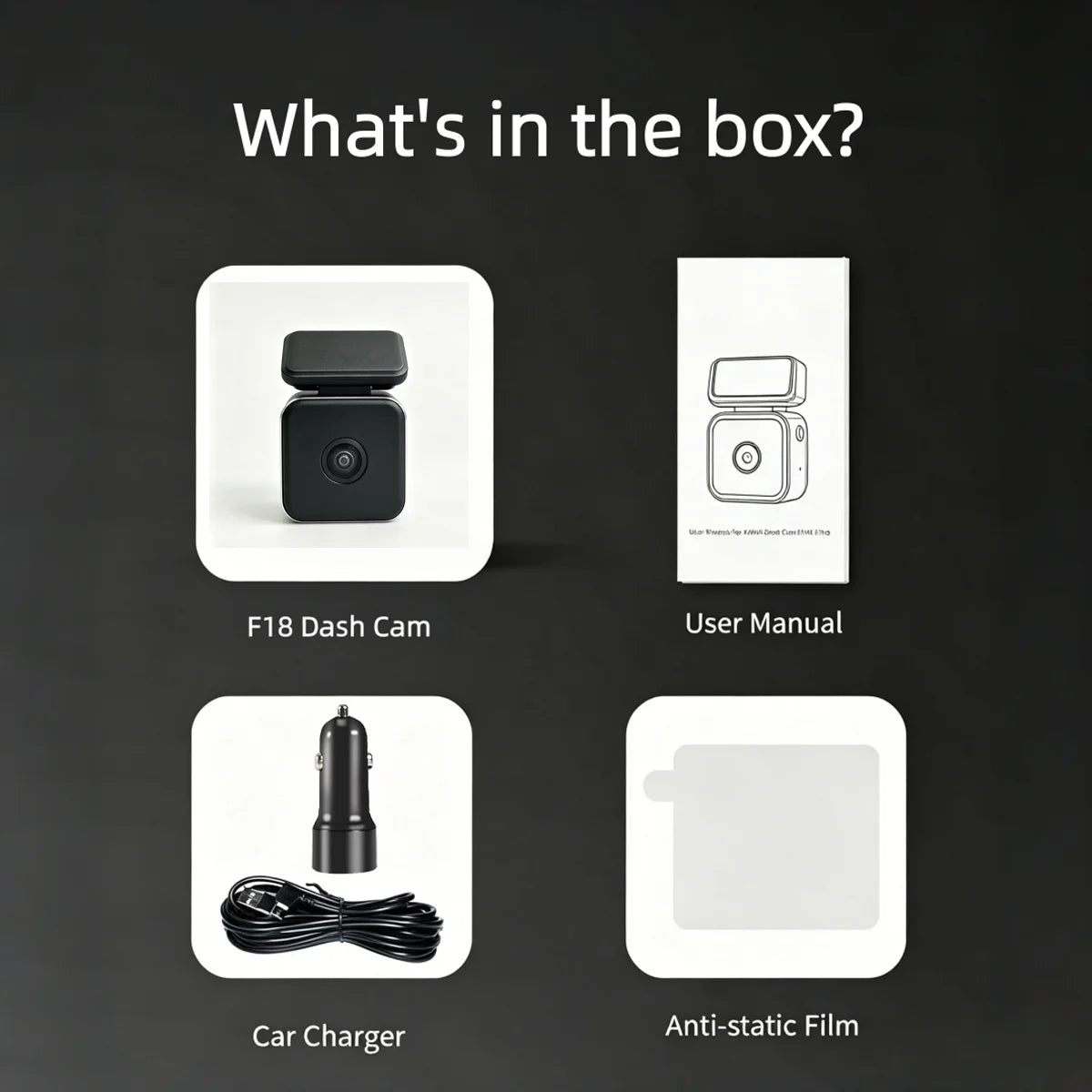 📱 Mini 2K WiFi Dash Cam