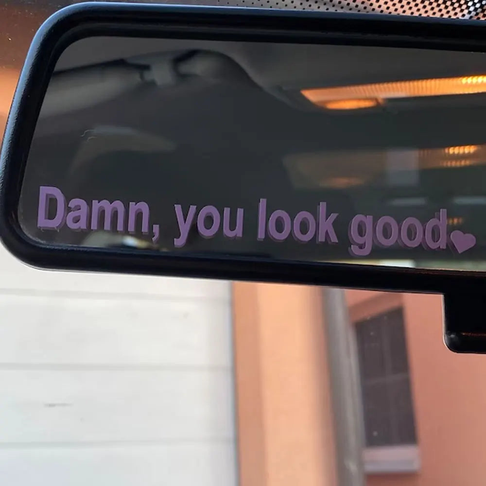 🚗 Creative Car Interior Sticker
