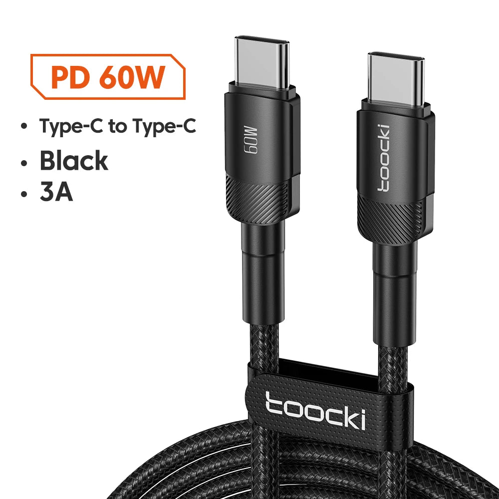 ⚡ Toocki 100W USB-C Fast Charging Cable