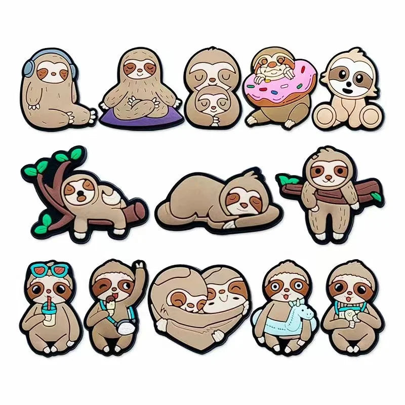 Sloth Shoe Charms