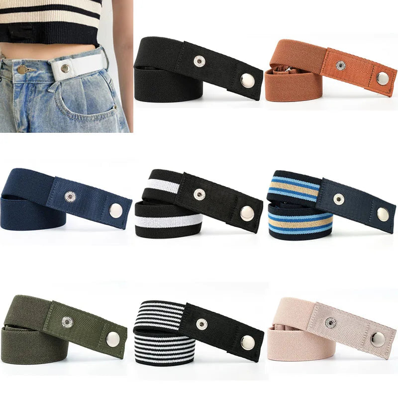 Buckle-Free Stretch Elastic Belt