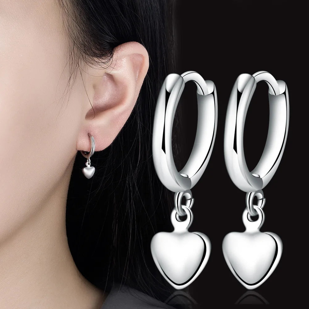 925 Silver Vintage Pearl Ring Earrings