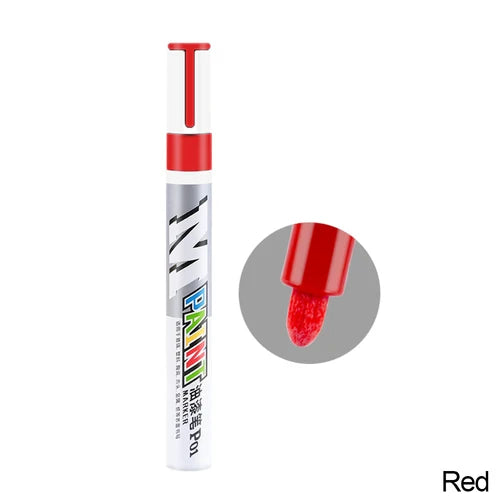 ✍️ White Tire Paint Marker Pen