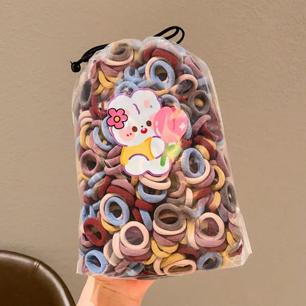Kids Mini Hair Ties – 100 Pcs
