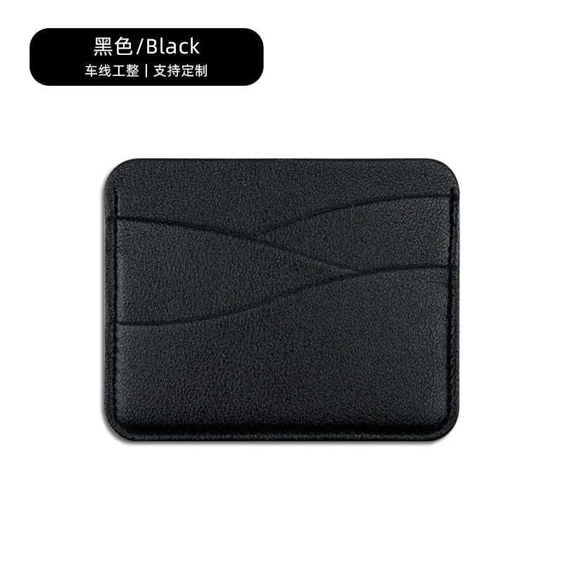 4-Slot Leather Card Holder