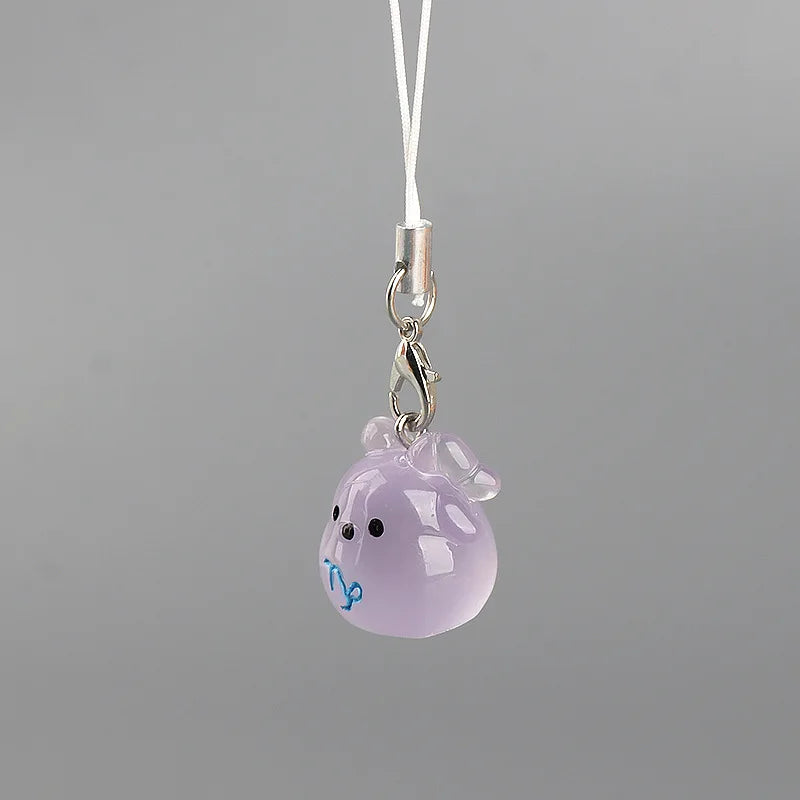 Glow-in-the-Dark Zodiac Keychain