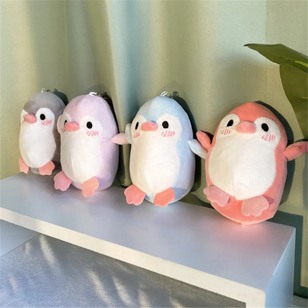 Penguin Plush Keychain 10cm