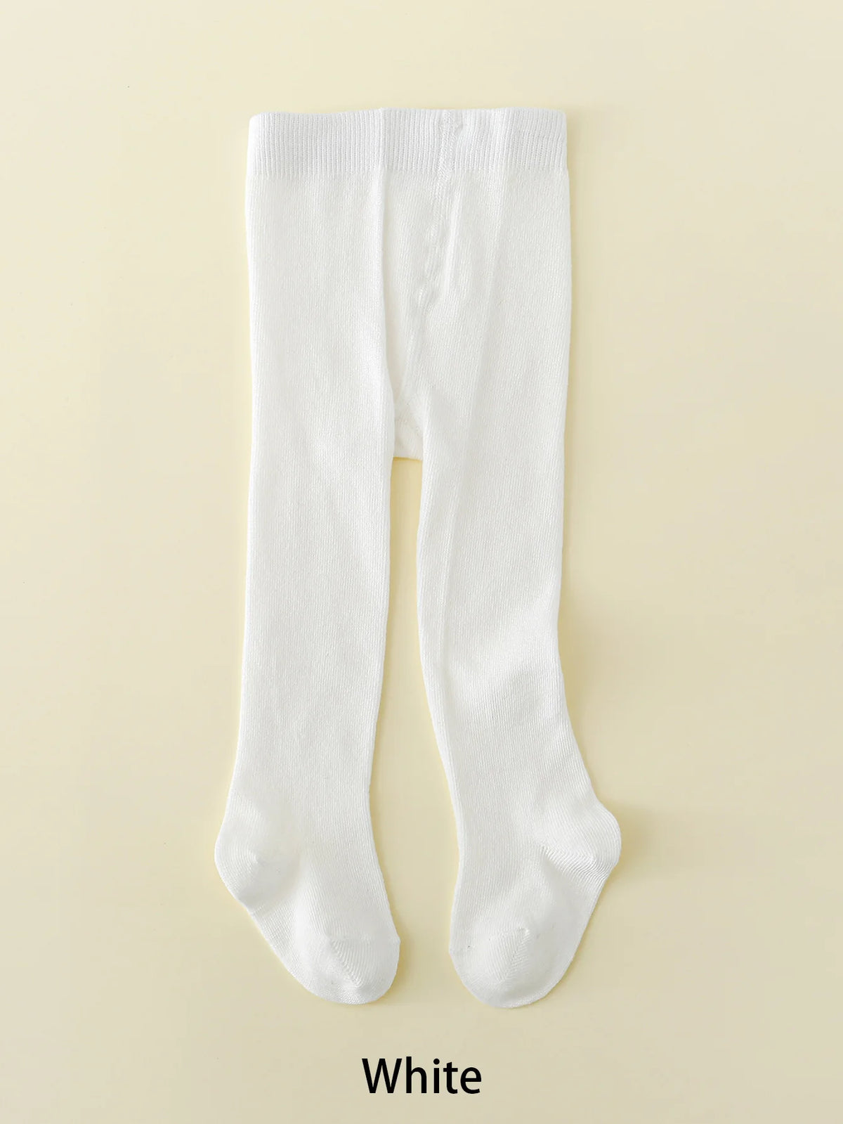 Baby Girl Solid Color Tights