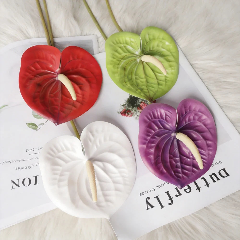 Real-Touch Artificial Anthurium