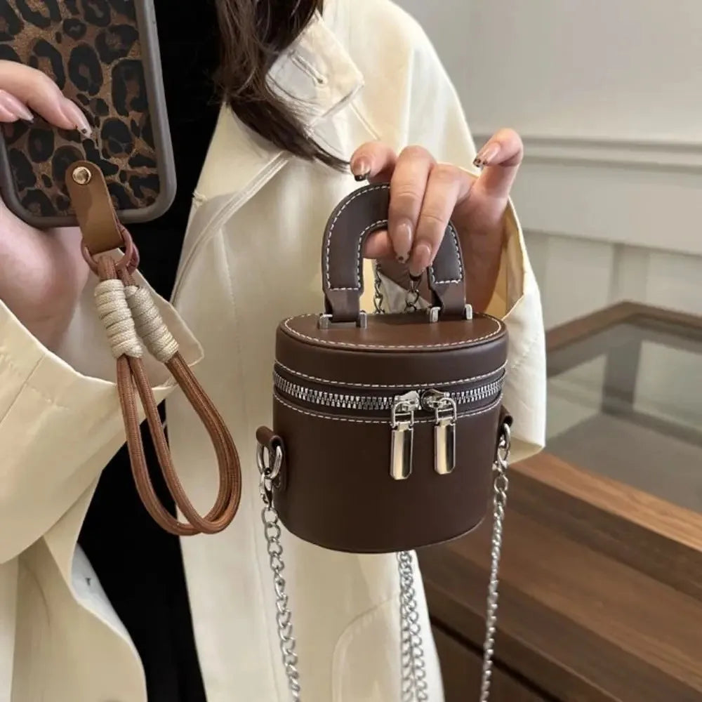 Mini Chain Box Crossbody Bag
