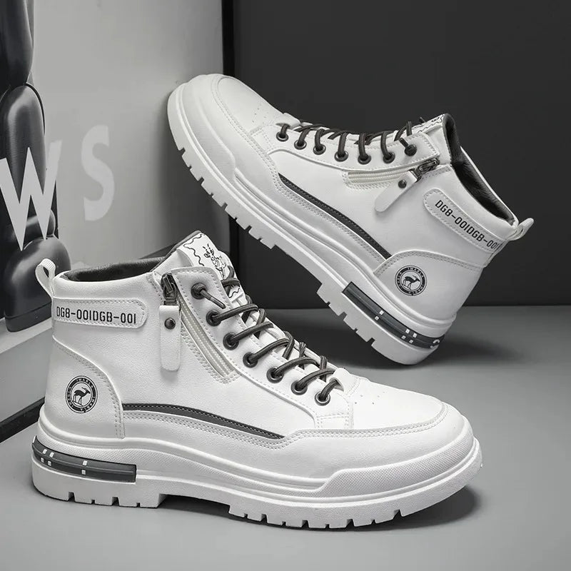 Men's High-Top Platform Boots