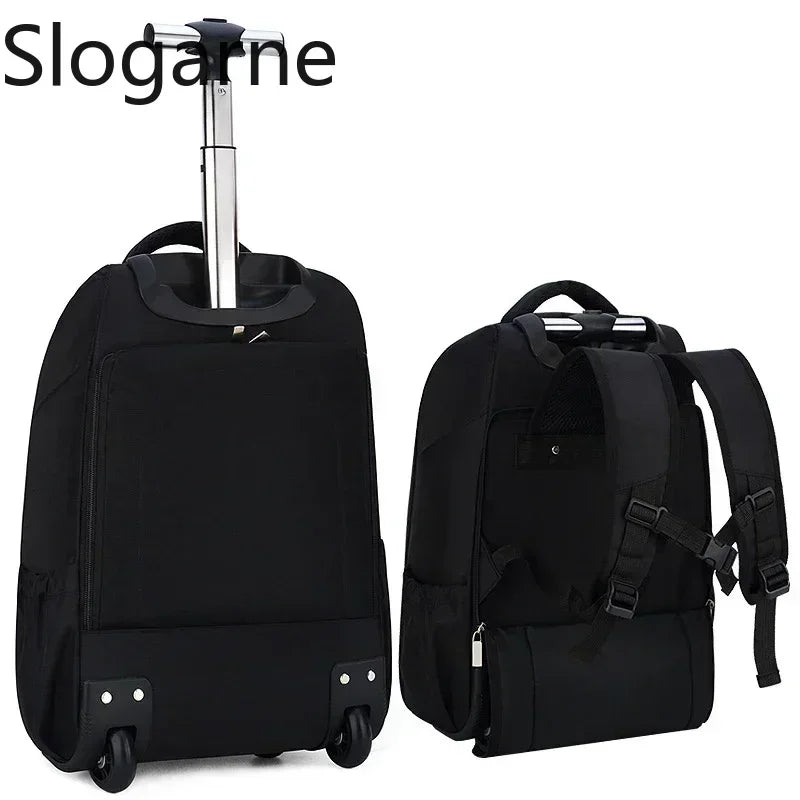 Rolling Backpack with Wheels