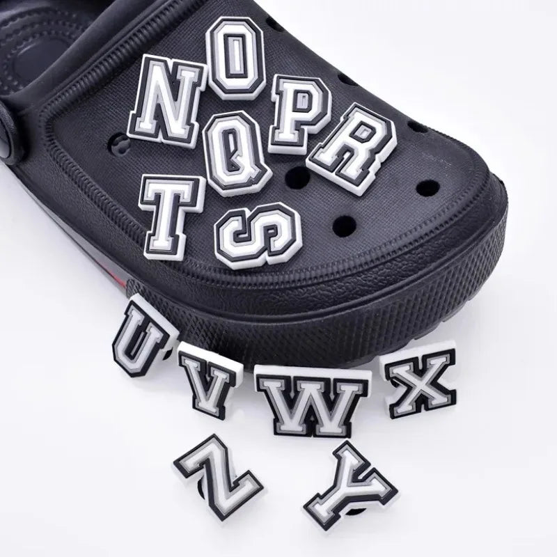 Alphabet Shoe Charms – 26 Letters