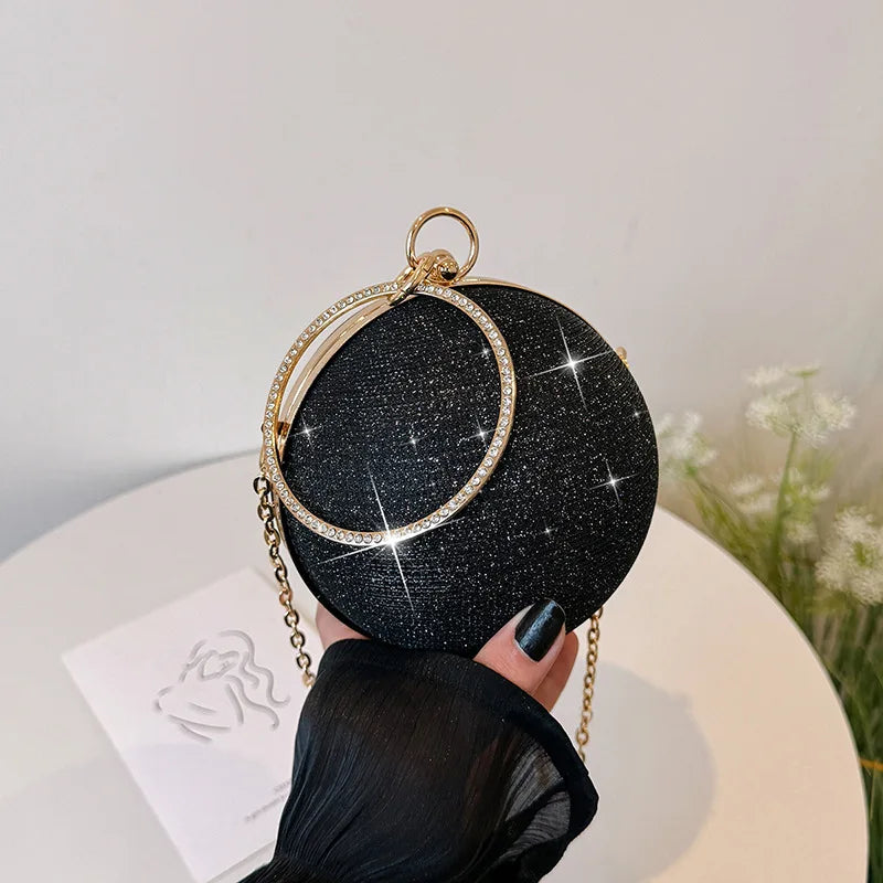 Sparkling Round Ball Mini Bag