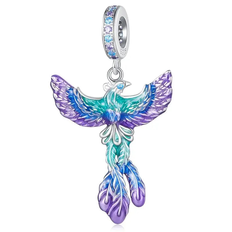 Crystal Bird & Flower Ring