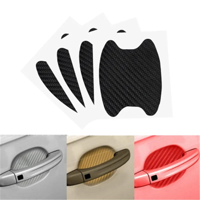 🚗 Carbon Fiber Door Handle Protection Film