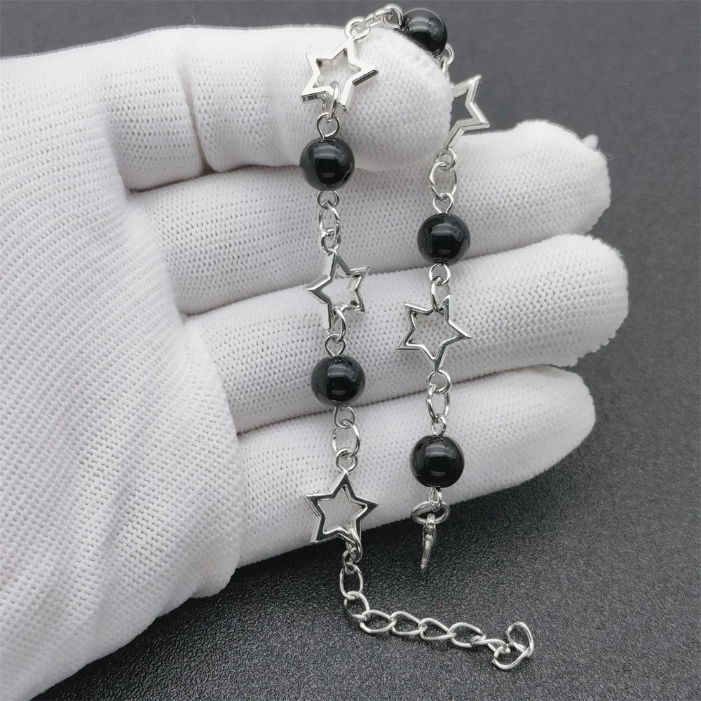 Y2K Star Charm Bracelet