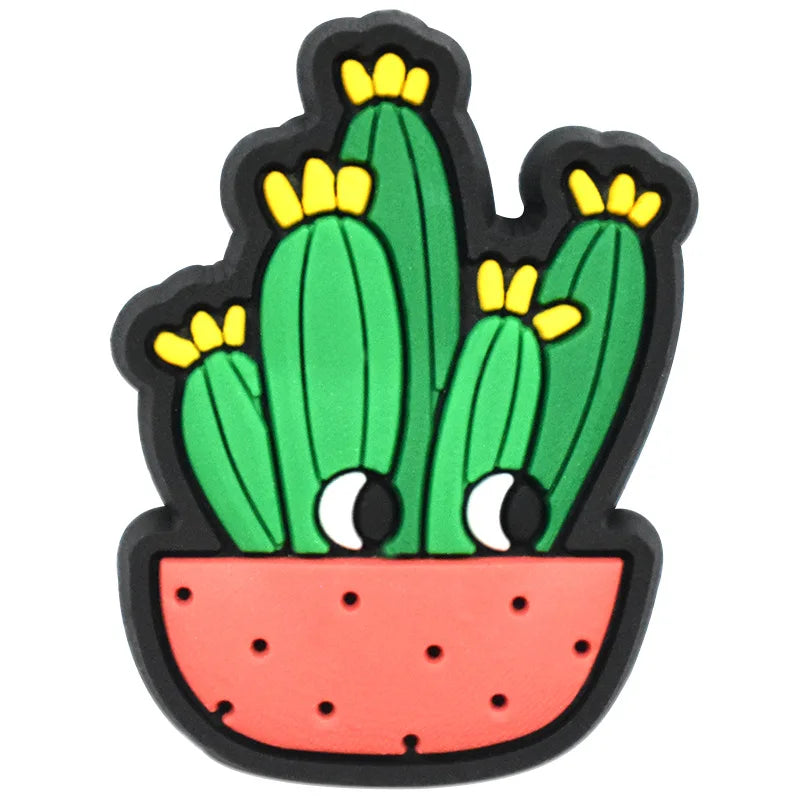 Cactus Shoe Charms