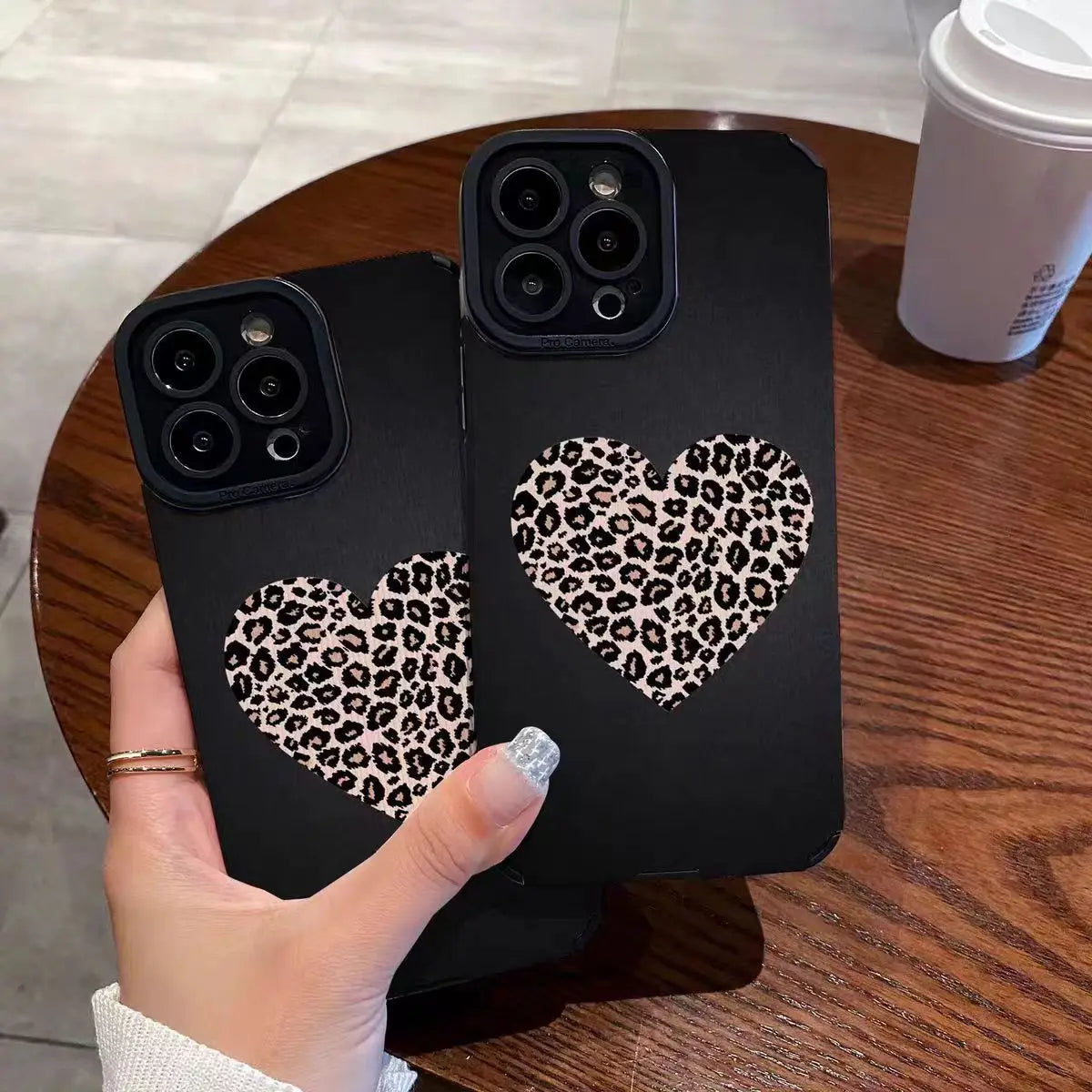 Leopard Print Silicone iPhone Case