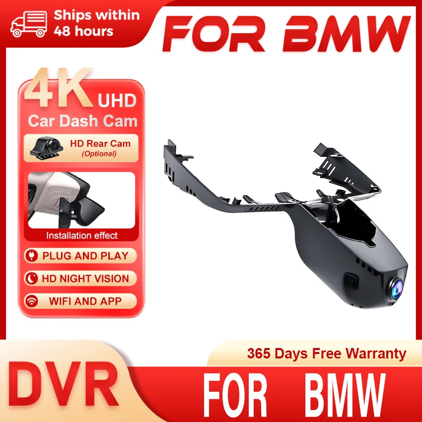 🚙 4K Dash Cam for BMW
