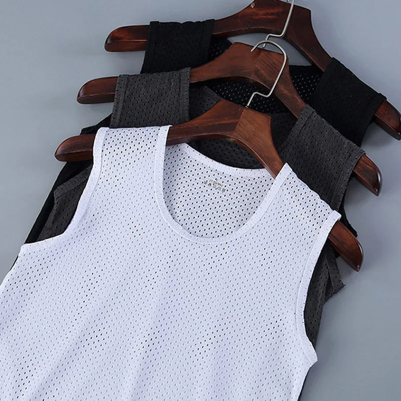 Men's Breathable Mesh Tank Top