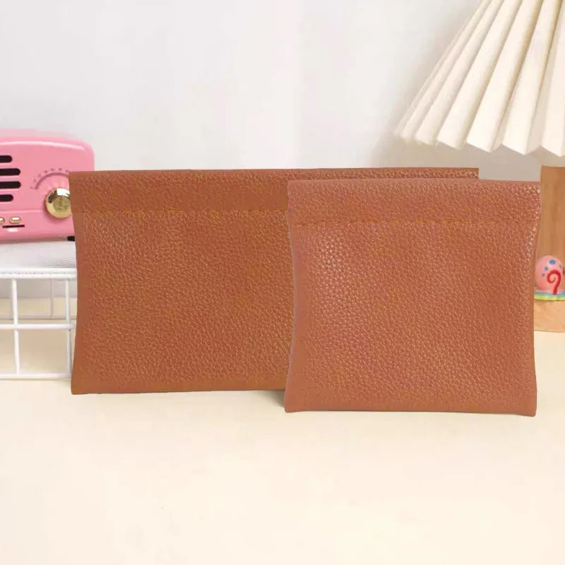 Self-Closing Long Travel Wallet