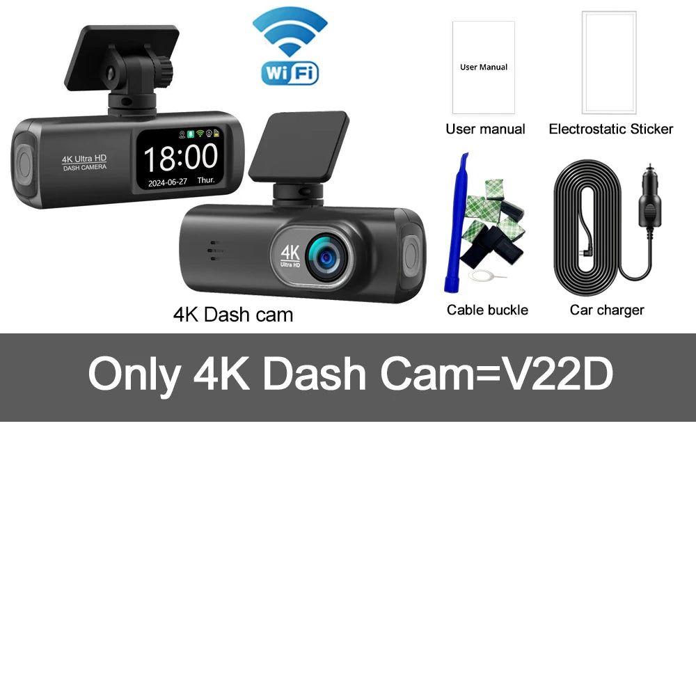 🛰️ 4K GPS Dash Cam