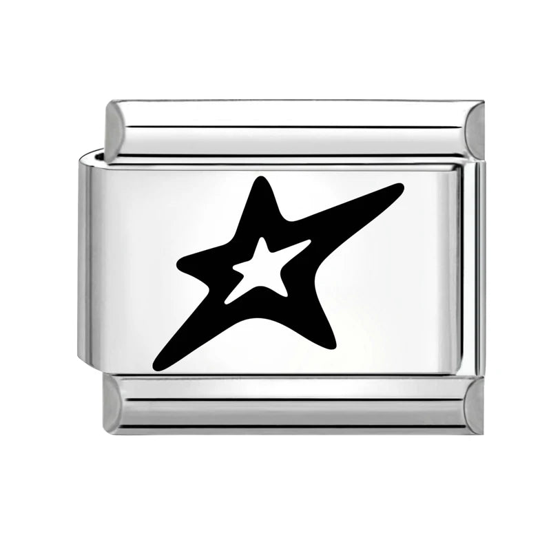 Stars & Eyes Italian Charm Links