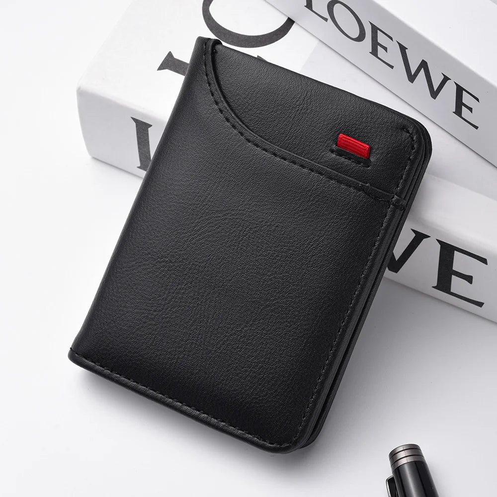 Men's Slim Vertical Card Wallet
