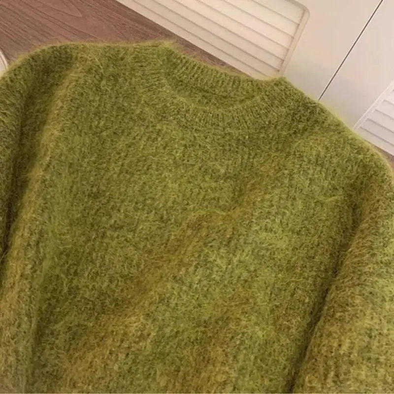 Thick Warm Crew Neck Sweater