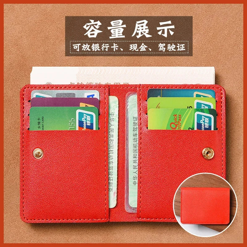 Clasp Coin Purse & Card Holder