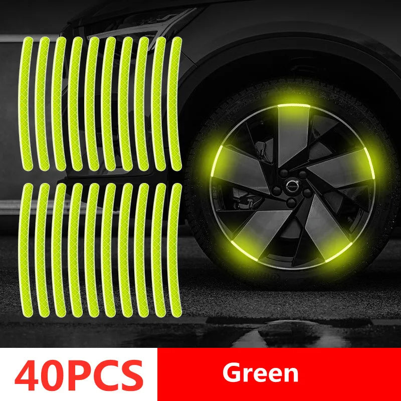 🚗 Reflective Safety Warning Stickers