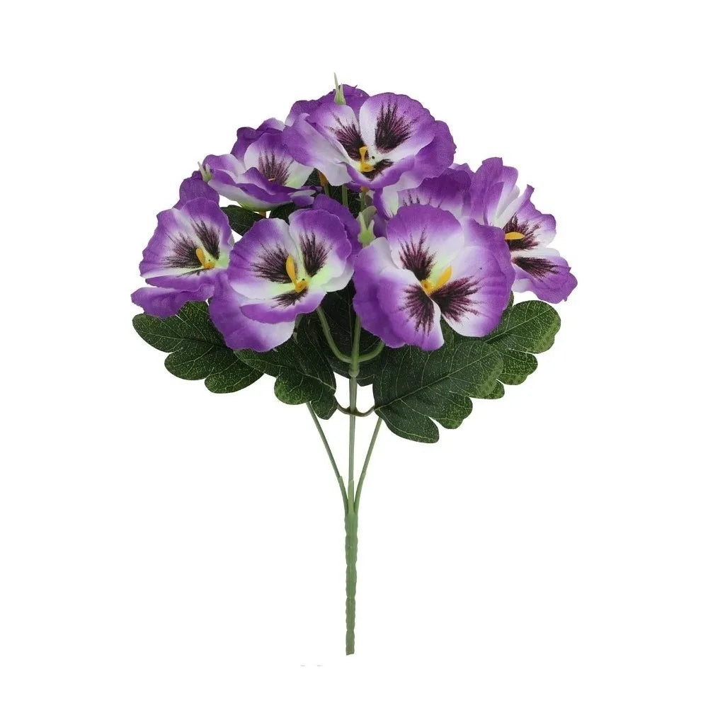 UV-Resistant Artificial Pansies