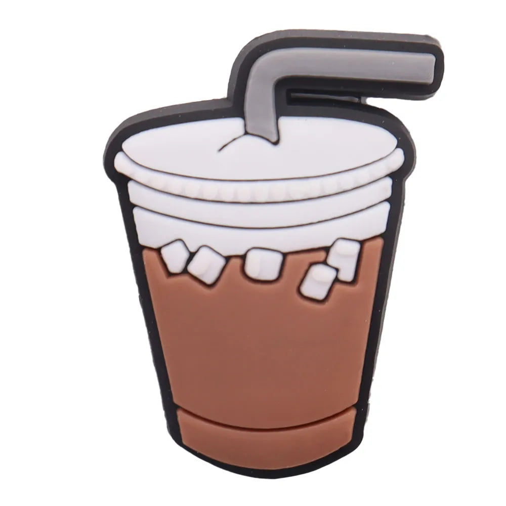 Coffee & Drink Shoe Charms