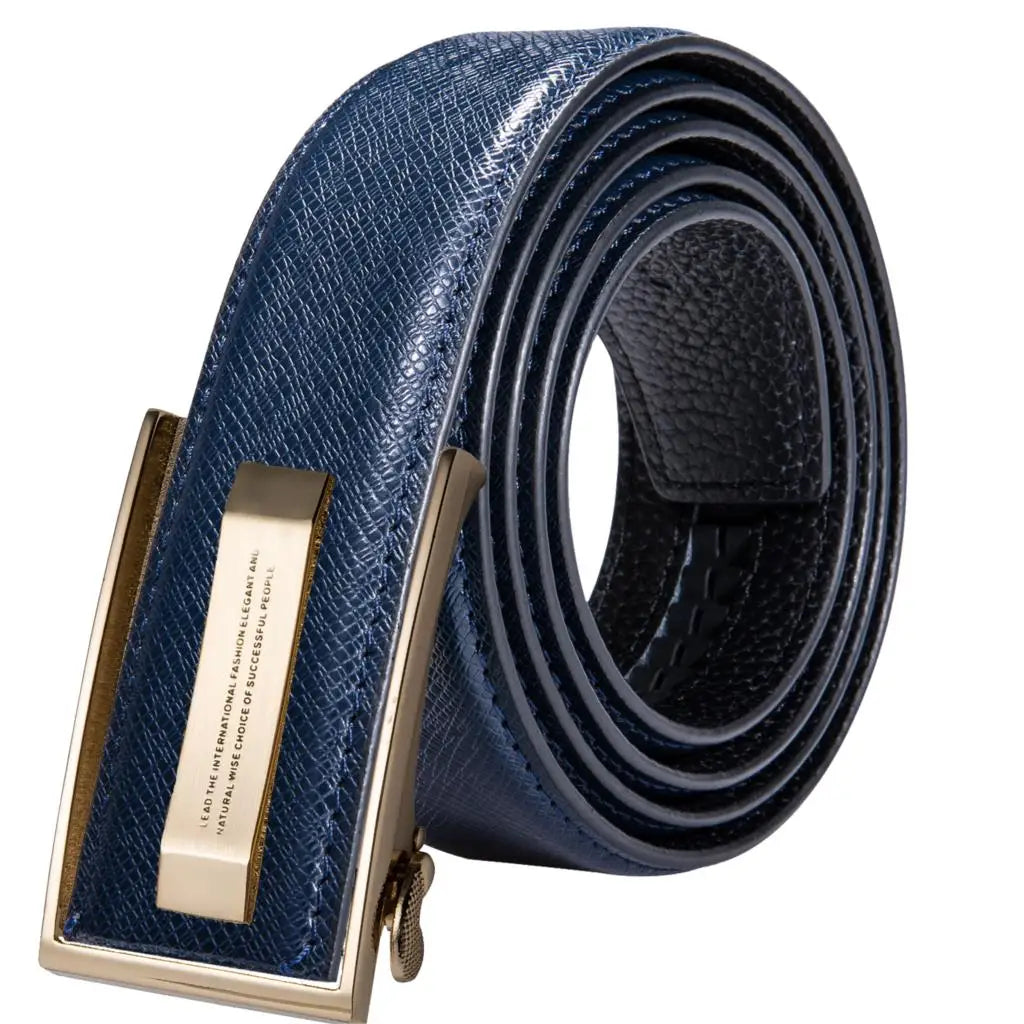 Men's Colorful Leather Jeans Belt