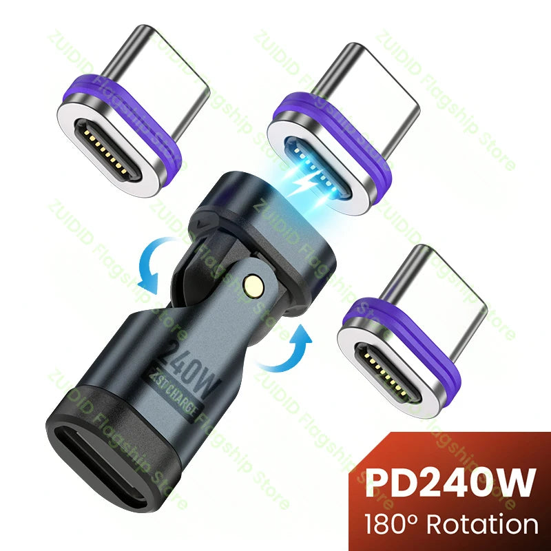 ⚡ 240W USB-C Magnetic Fast Charge Adapter