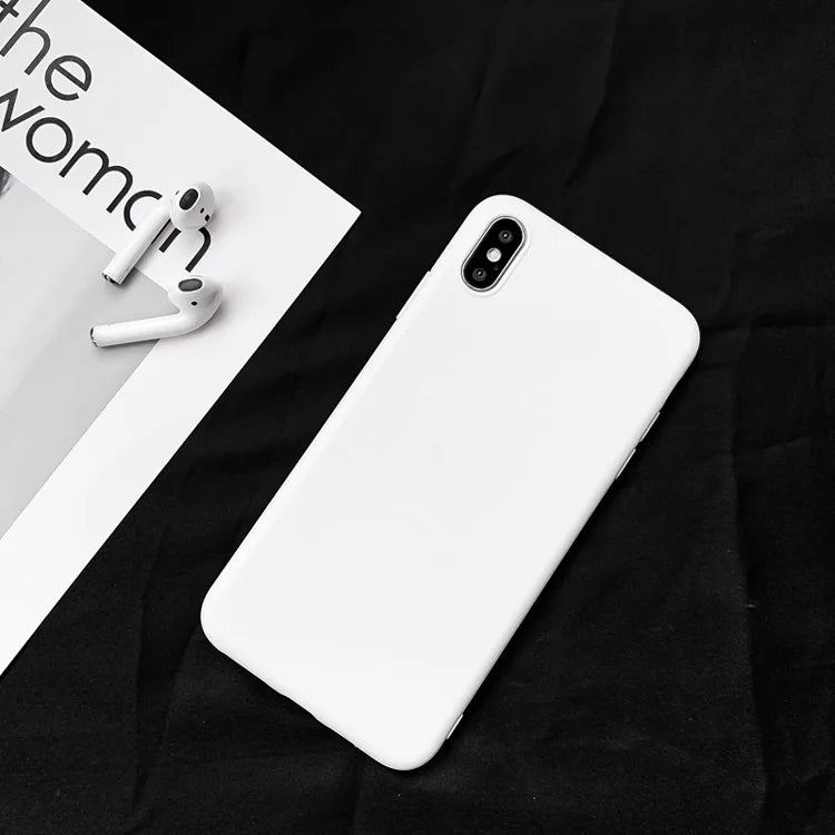 Porcelain White Matte iPhone Case