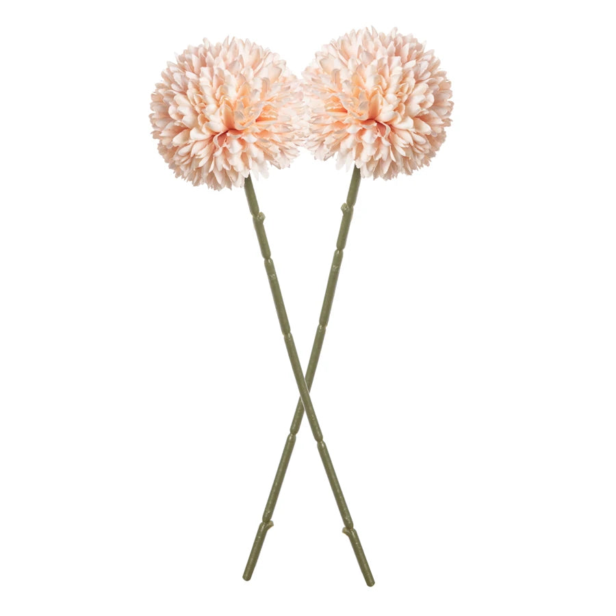 Silk Hydrangea Pompons