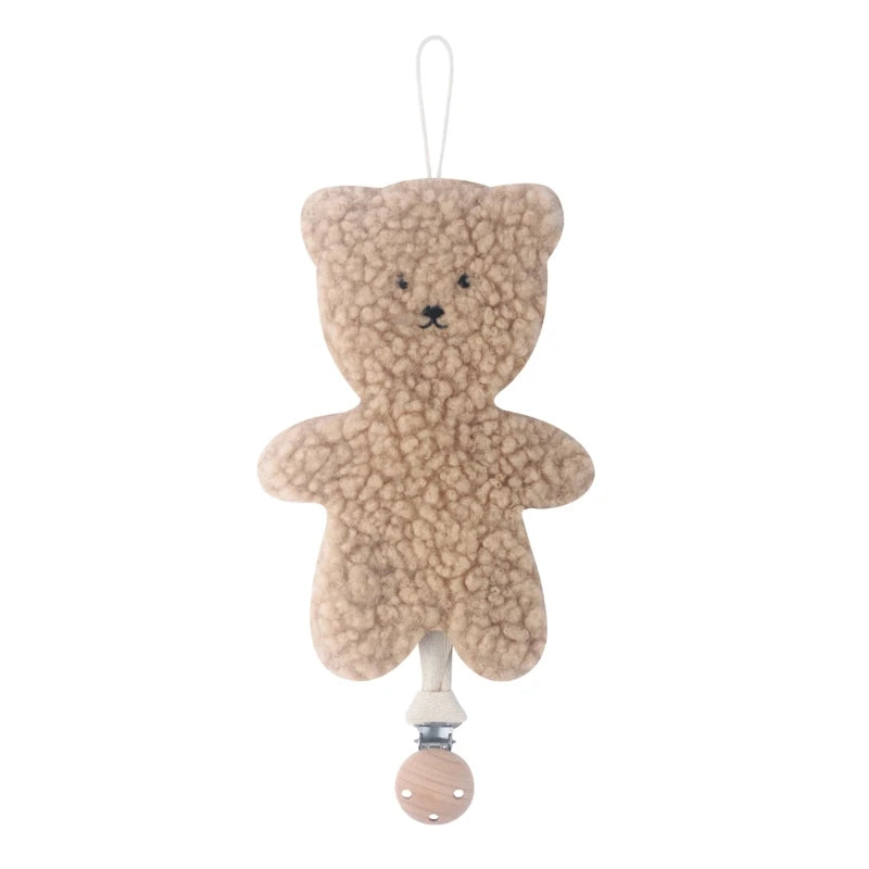 Silicone Bead Pacifier Clip Chain
