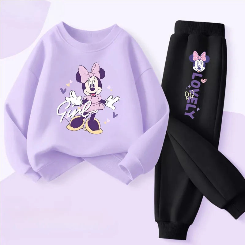 Girls Sweatshirt & Pants Set